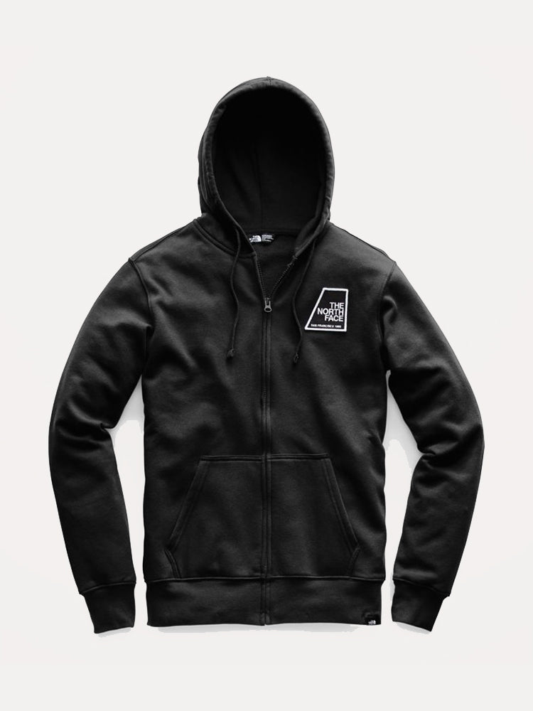 The North Face Men's Full Zip Patches Hoodie - Saint Bernard