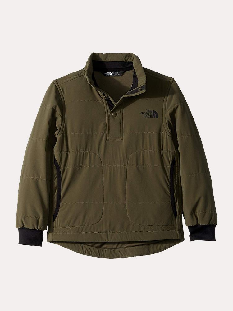The North Face Boys Mountain Sweatshirt 1/4 Snap Neck - Saint Bernard
