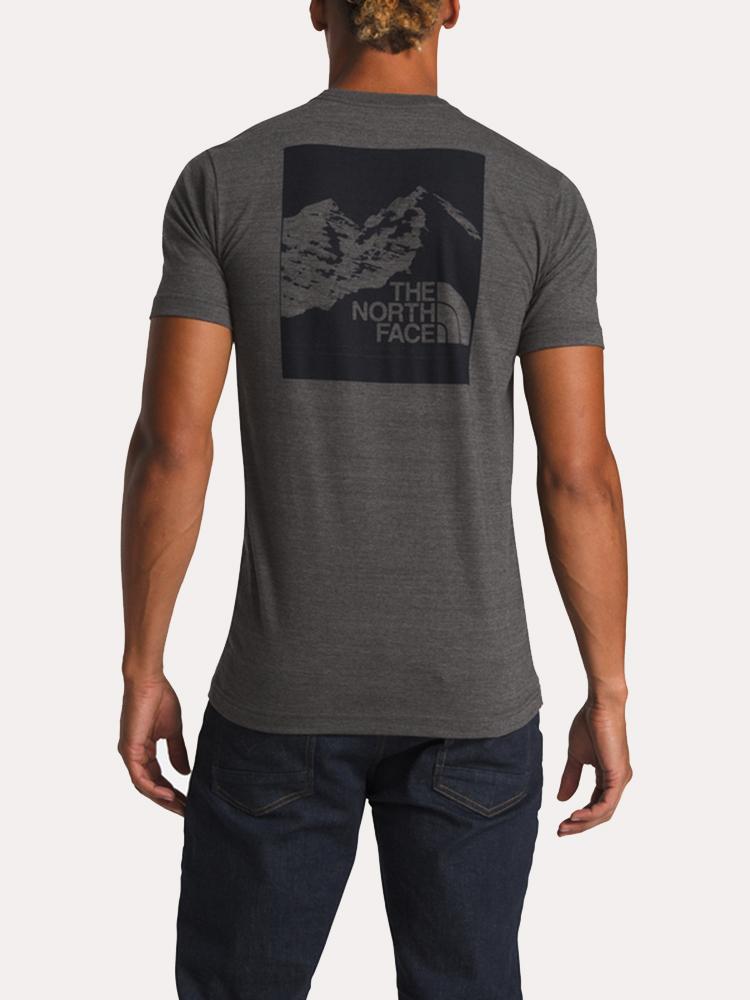 The North Face Men's Short Sleeve Vintage Pyrenees Tri Blend Tee
