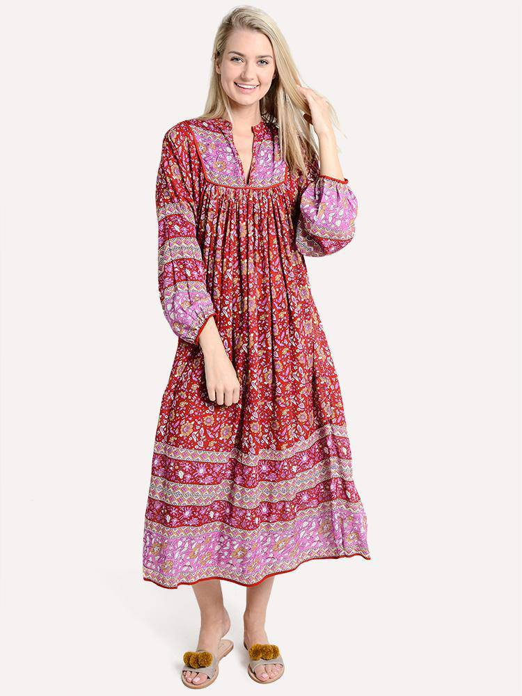 Modernsoul Women's The Nancy Dress - Saint Bernard