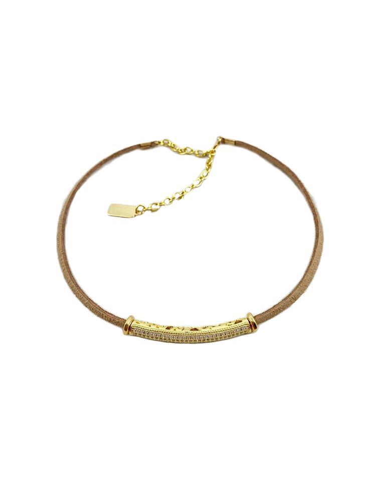 Nicole Leigh Jewelry Karly Gold Necklace