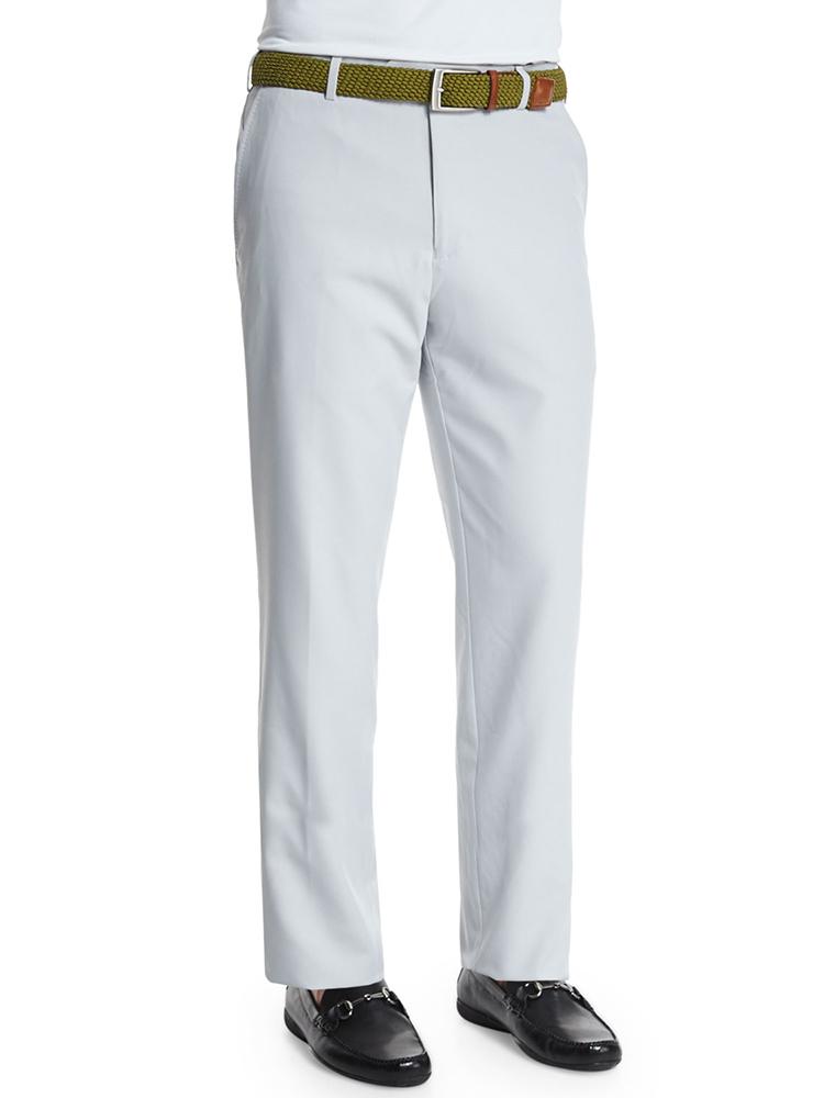 Peter Millar Men's Durham High Drape Performance Pant - Saint Bernard