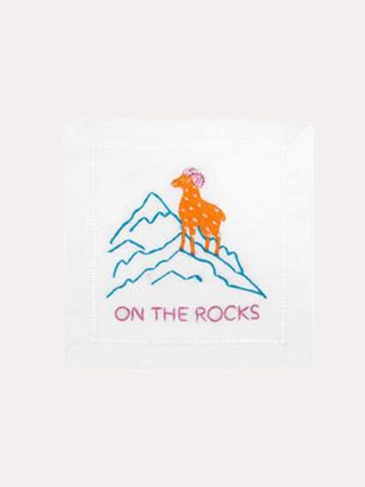 August Morgan On the Rocks Set of 4 - Saint Bernard
