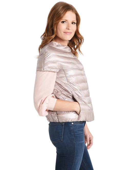 Herno Women's Classic Nylon Cap Sleeve Jacket