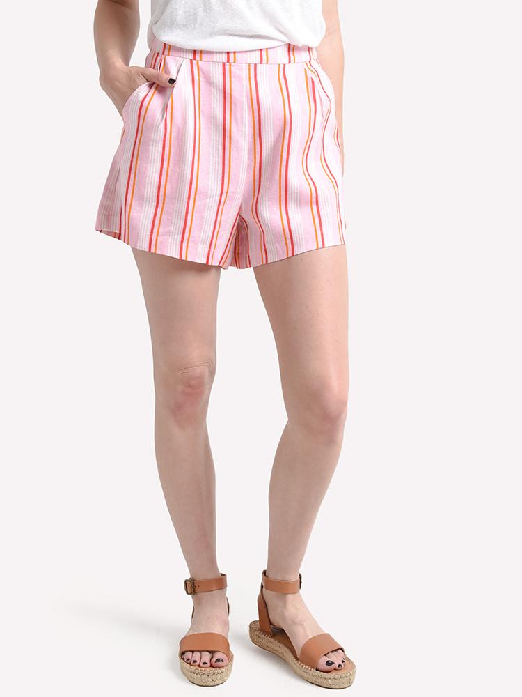 Lush Stripe Short - Saint Bernard