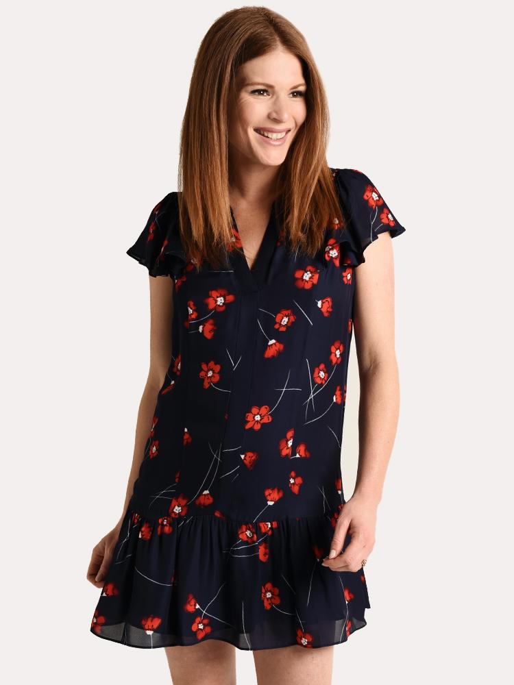 Parker Violet Dress - Saint Bernard