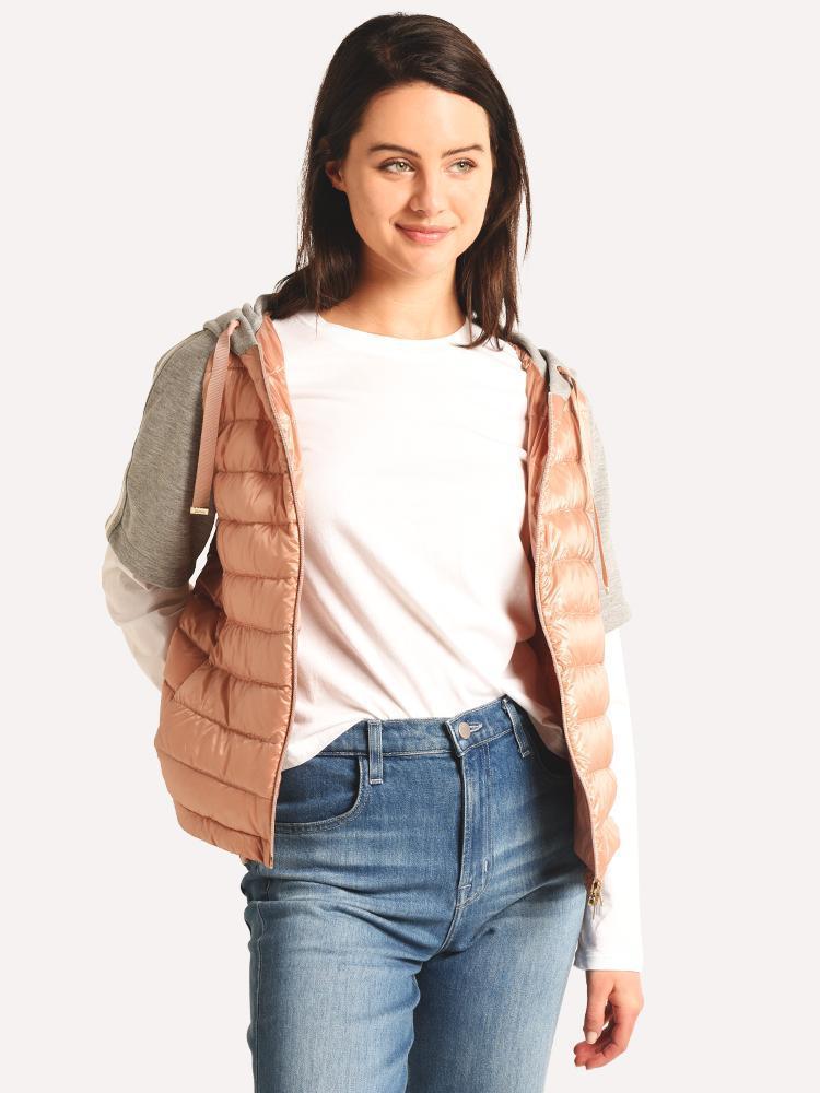 Herno Women's Short Sleeve Woven Jacket - Saint Bernard