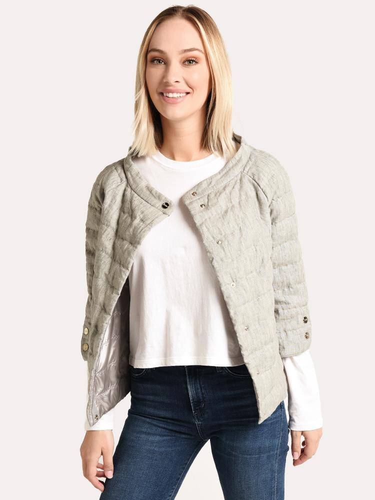 HERNO Women's Woven Jacket - Saint Bernard