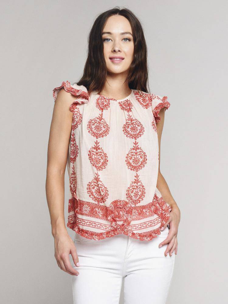 Alecia Bell Top - Saint Bernard