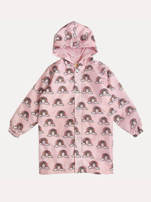 Hugo Loves Tiki Girls' Raincoat - Saint Bernard