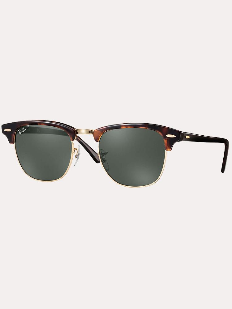 Ray-Ban Clubmaster Classic Polarized Sunglasses - Saint Bernard