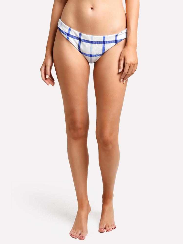 Red Carter Key Biscane Elle Bikini Bottom - Saint Bernard