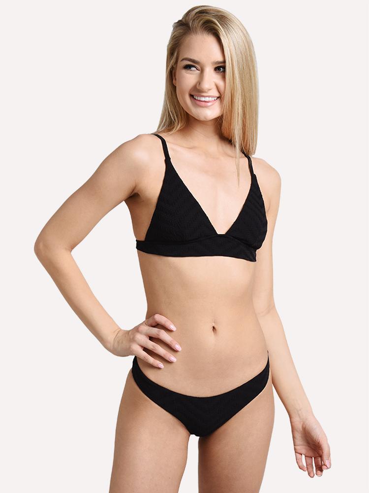 Red Carter Twilight Luna Slim Plunge Top - Saint Bernard