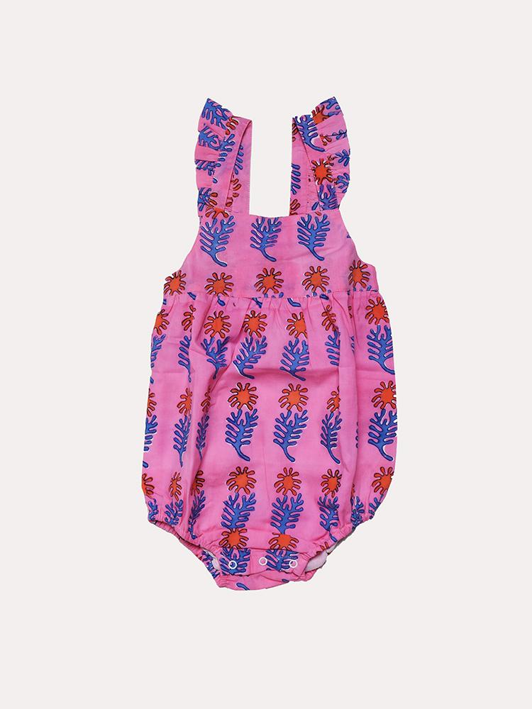 Oliphant Ruffle Cross Back Bubble - Saint Bernard