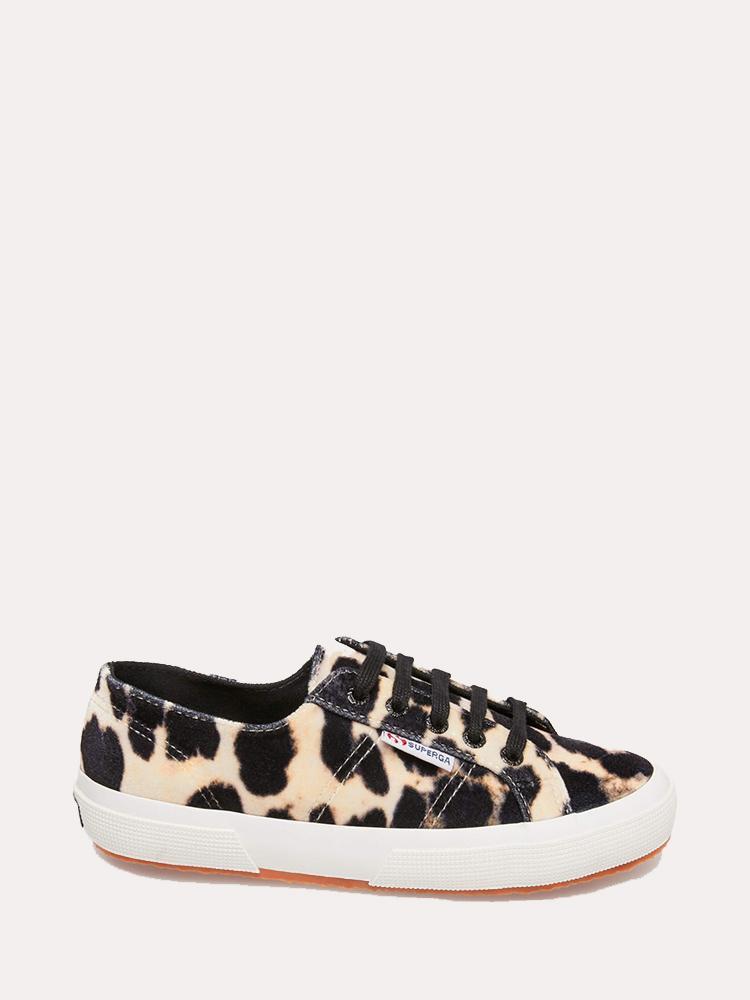 Superga 2750 Fanvelw Leopard Sneaker - Saint Bernard