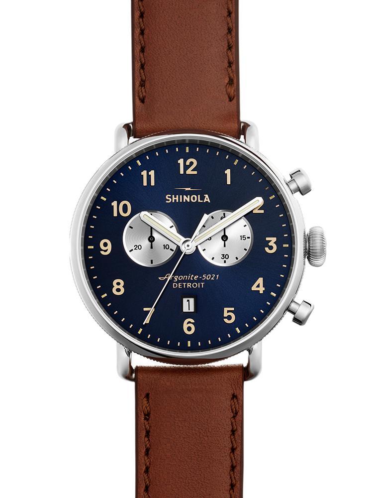 Shinola Canfield 43MM - Saint Bernard
