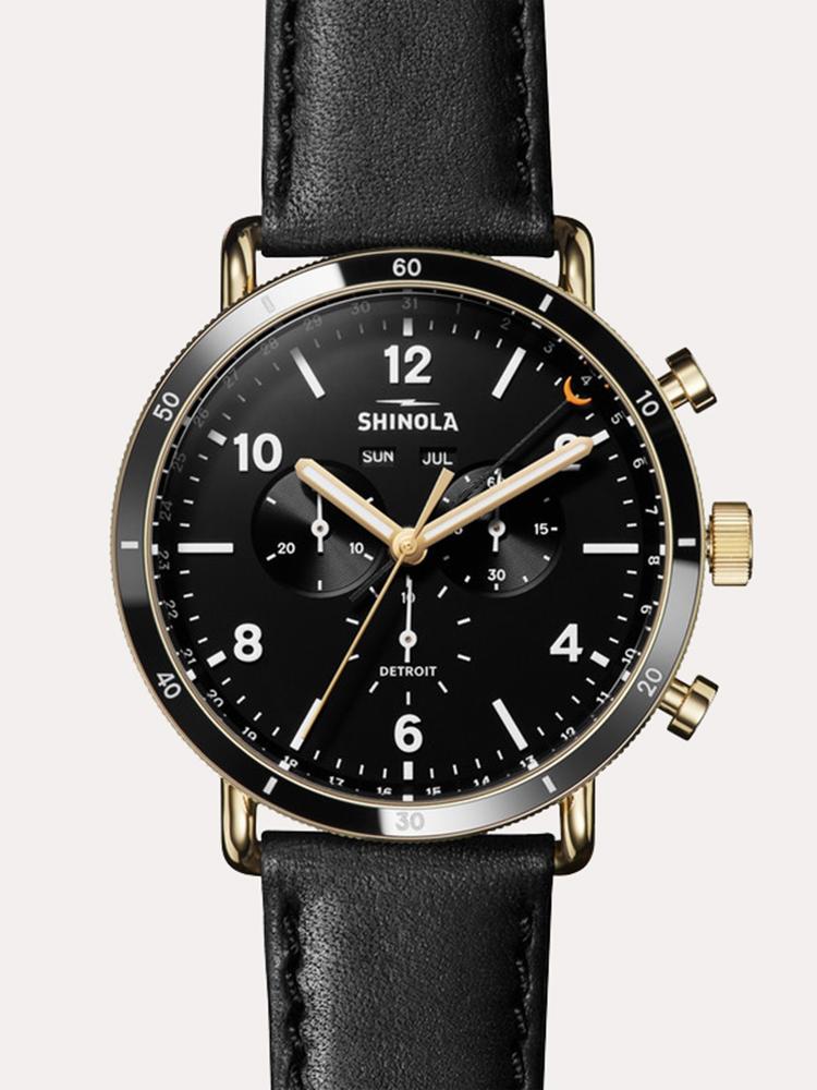Shinola The Canfield Sport Chronograph 45MM Watch - Saint Bernard