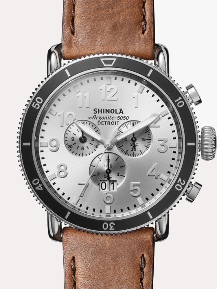 Shinola The Runwell Sport Chronograph 48MM Watch - Saint Bernard