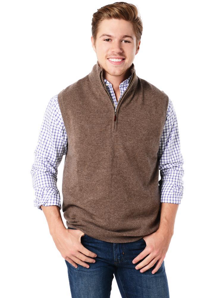 Saint Bernard Zip Mock Vest - Saint Bernard