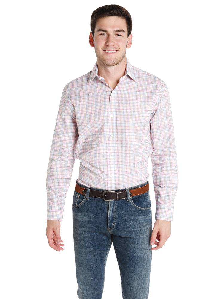 Zachary Prell Jigwin Slim Fit Shirt - Saint Bernard