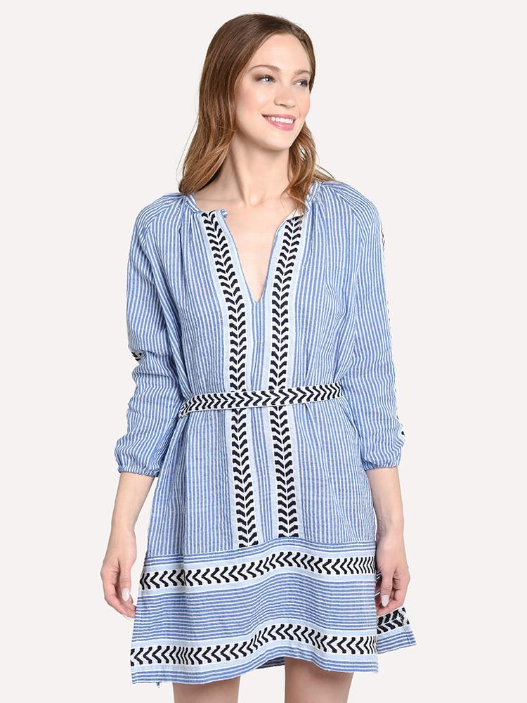 LemLem Women's Kesiti Blouse Dress - Saint Bernard