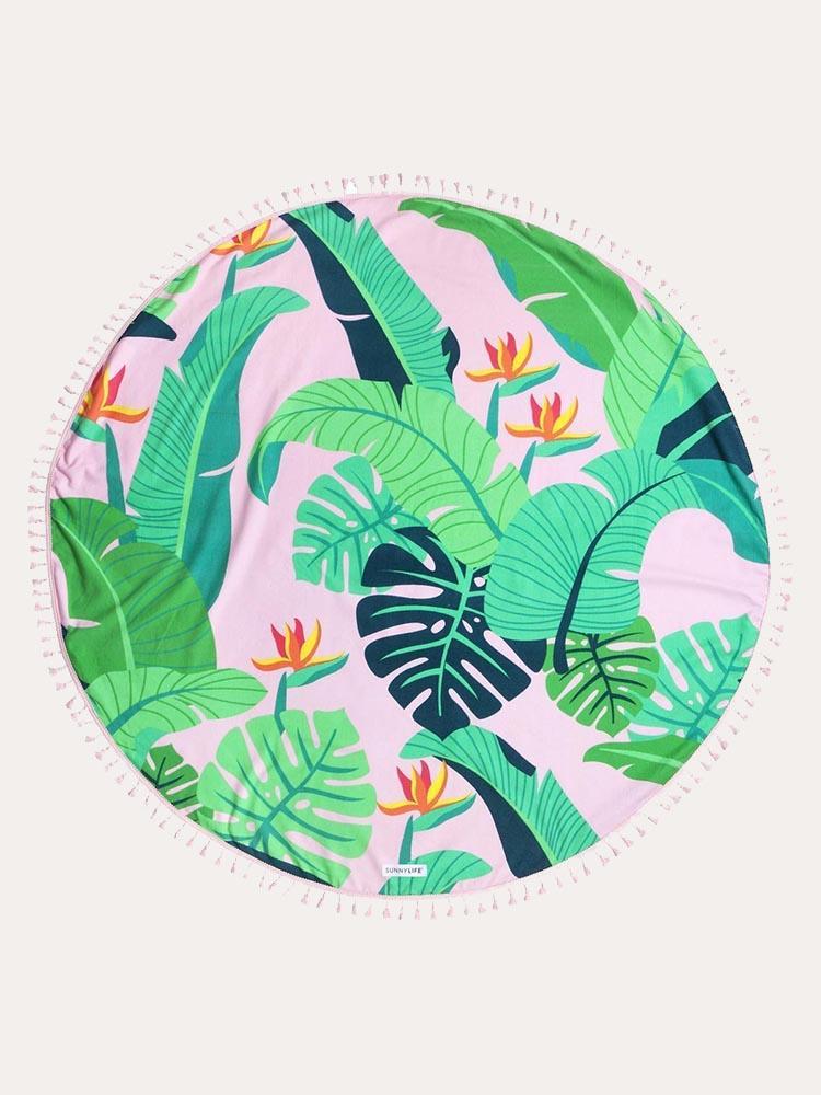 Sunnylife Round Fouta Towel Monteverde - Saint Bernard