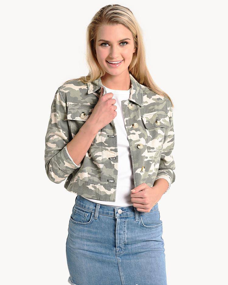 John & Jenn Hunter Cropped Jacket - Saint Bernard