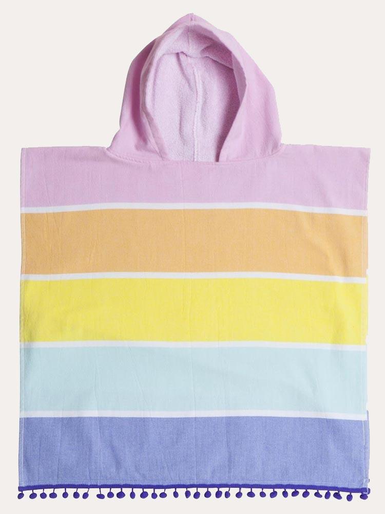 Sunnylife Kids' Hooded Fouta Towel Girl - Saint Bernard