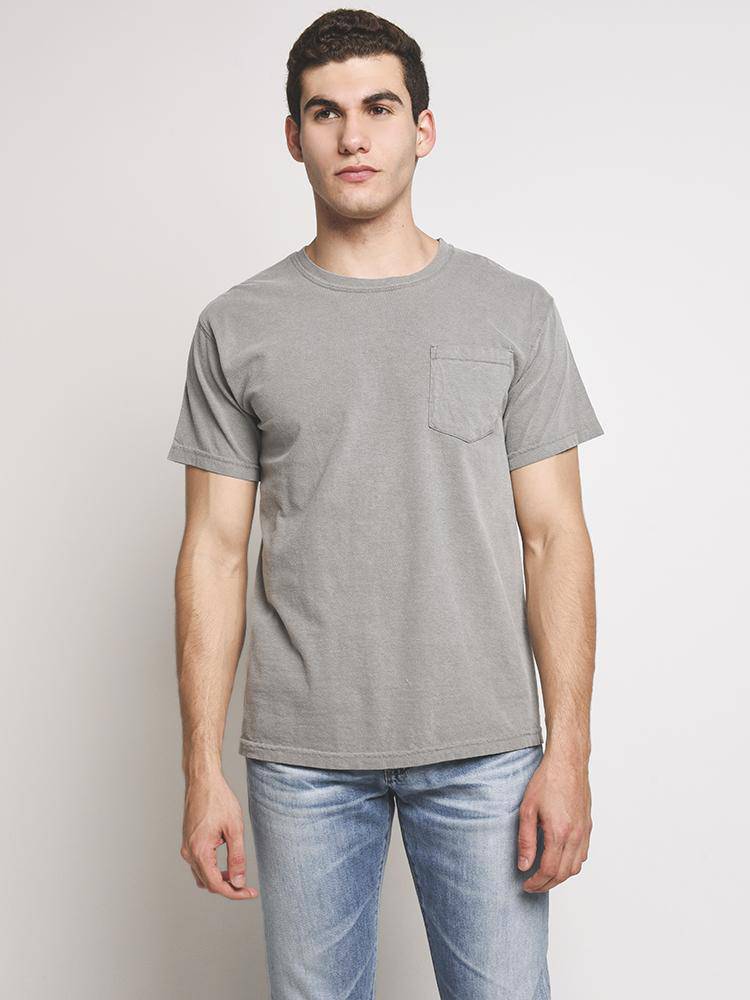 Saint Bernard Garment Dyed Pocket Tee - Saint Bernard