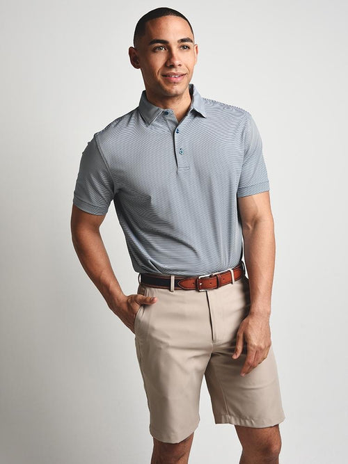 Peter Millar Junilee Stripe Stretch Jersey Sean Polo