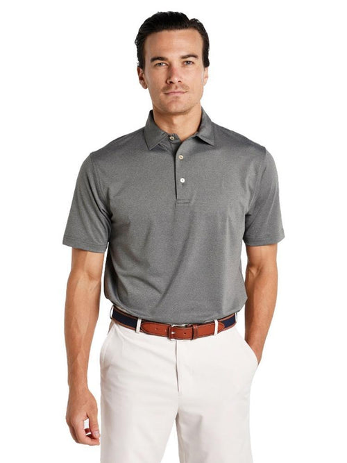 Peter Millar Men's Solid Stretch Jersey Polo