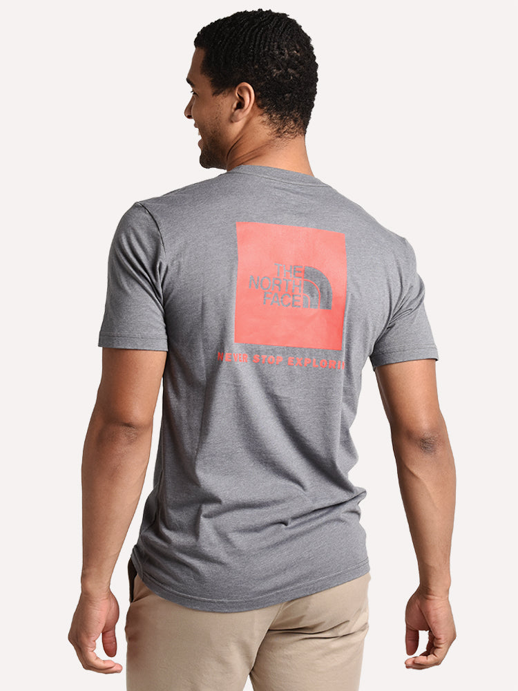 The North Face Men's Short Sleeve Red Box Tee - Saint Bernard