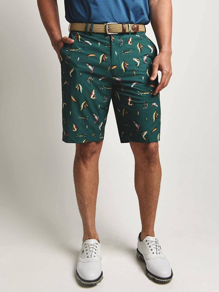 RLX 4 Way Stretch Printed Short - Saint Bernard