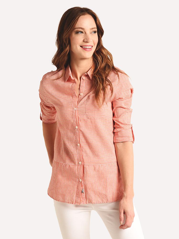 Barbour Women's Seaward Shirt Saint Bernard