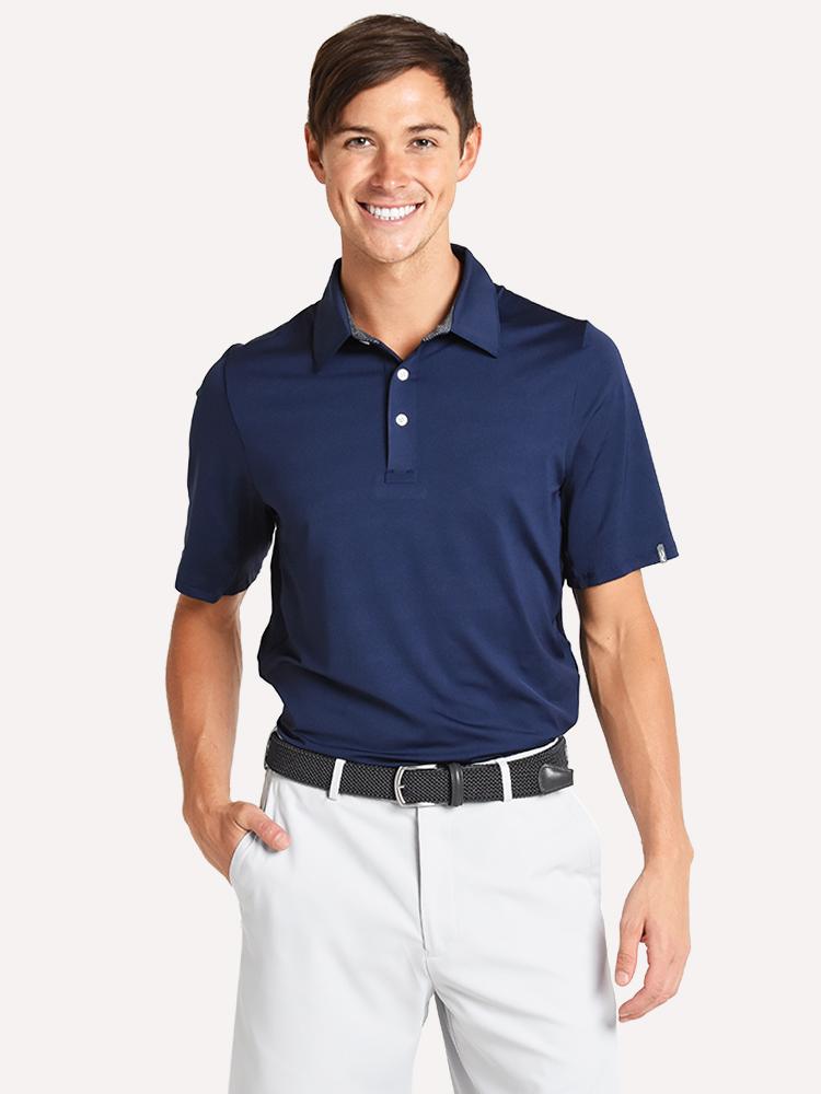Kjus Men's Soren Solid Polo - Saint Bernard
