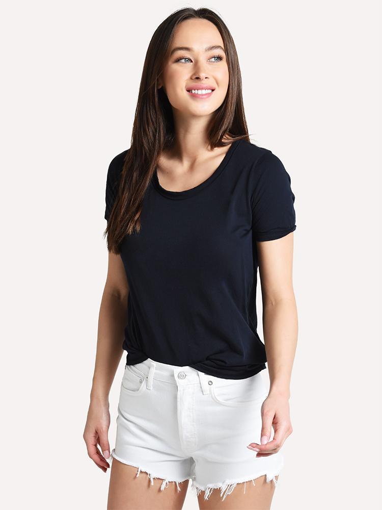 Hartford Women's Teno Knitted T-Shirt - Saint Bernard