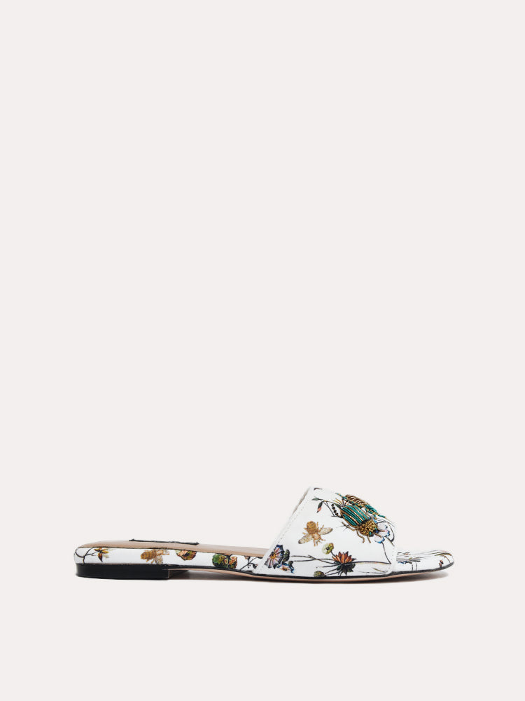 Whim Leela Slide Sandal - Saint Bernard