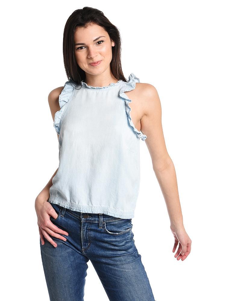 Bella Dahl Ruffle Tank - Saint Bernard