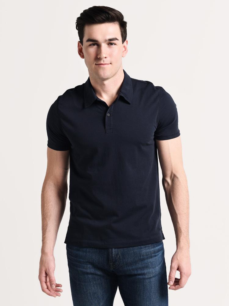 ATM Men's Classic Jersey Short Sleeve Polo