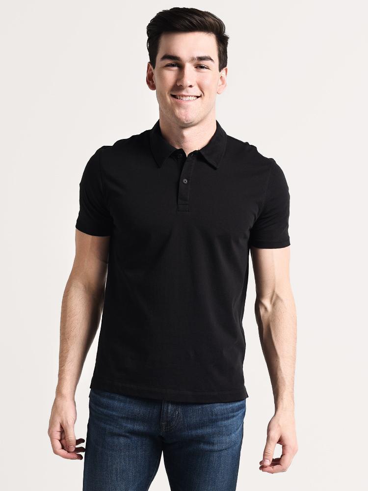 ATM Men's Classic Jersey Short Sleeve Polo - Saint Bernard