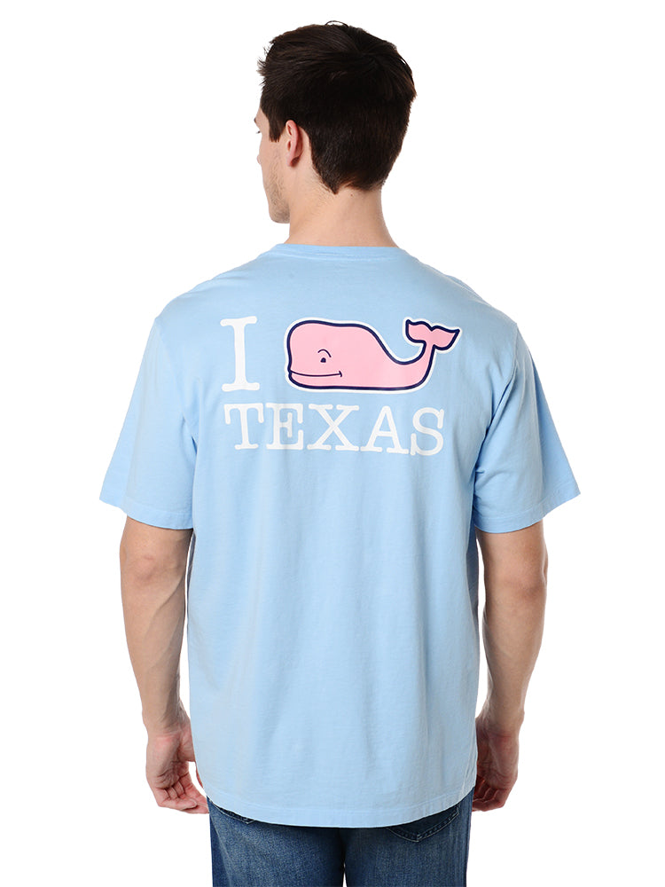 Vineyard Vines Men's I Whale Texas T-Shirt - Saint Bernard