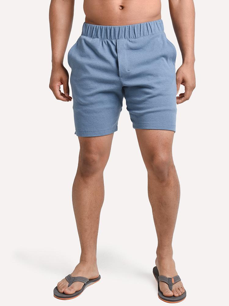 The Normal Brand Men's Active Puremeso Lounge Short - Saint Bernard