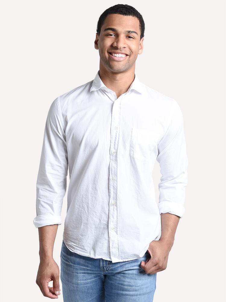 Hartford Men's Paul Pat Woven Shirt - Saint Bernard
