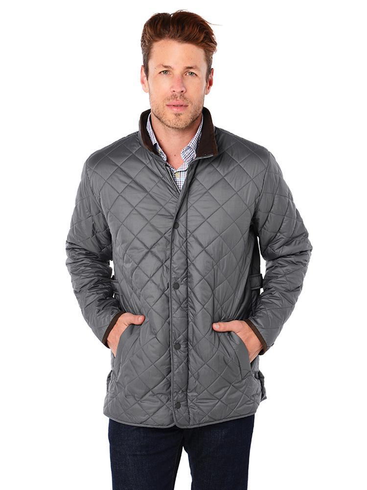 Peter Millar Men's Norfolk Lightweight Quilted Jacket - Saint Bernard