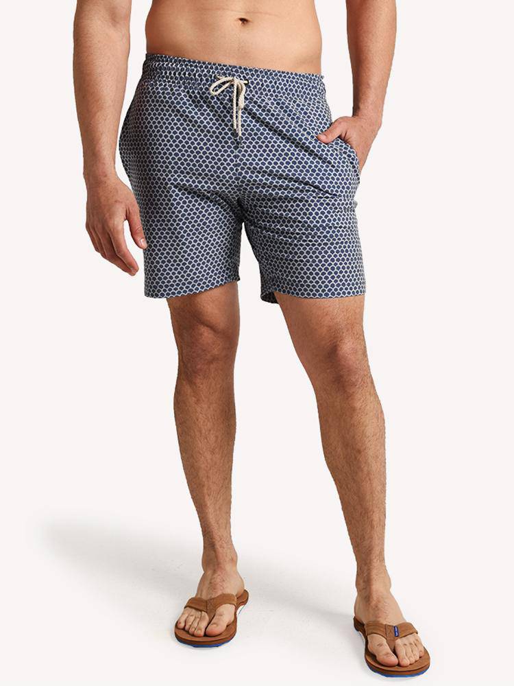Faherty Brand Beacon Swim Trunk - Saint Bernard