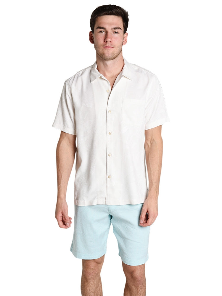Tommy Bahama Men's St. Lucia Fronds Camp Shirt - Saint Bernard