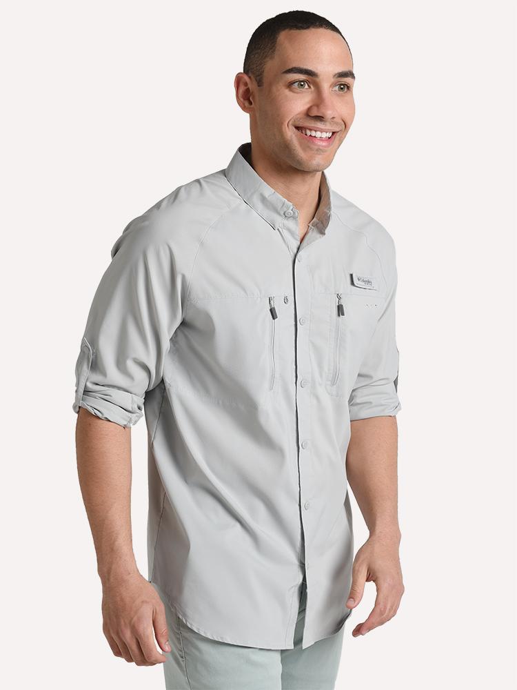 Columbia Men's Terminal Tackle Long Sleeve Woven Shirt - Saint Bernard