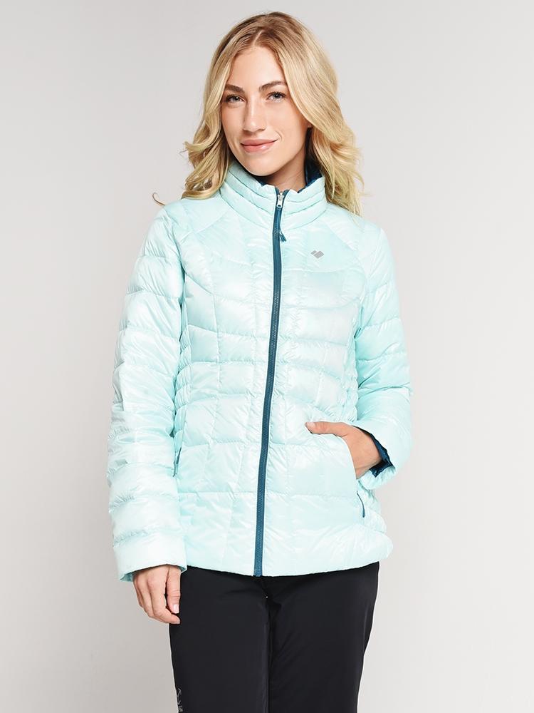 Obermeyer Women's Soleil Reversible Down Insulator - Saint Bernard