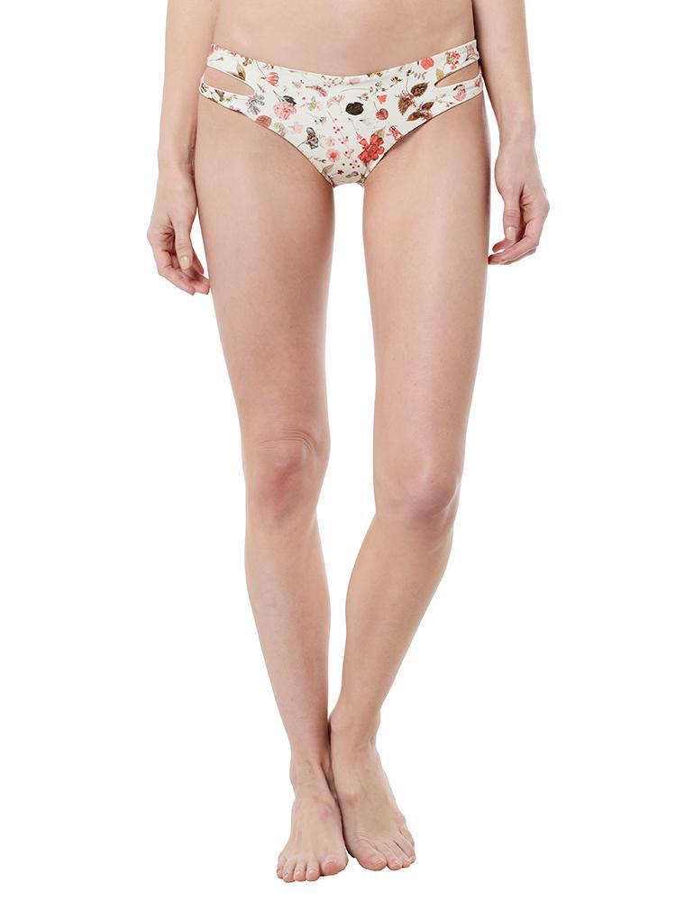 L Space Women's Liberty Love Estella Classic Fit Bikini Bottom - Saint Bernard