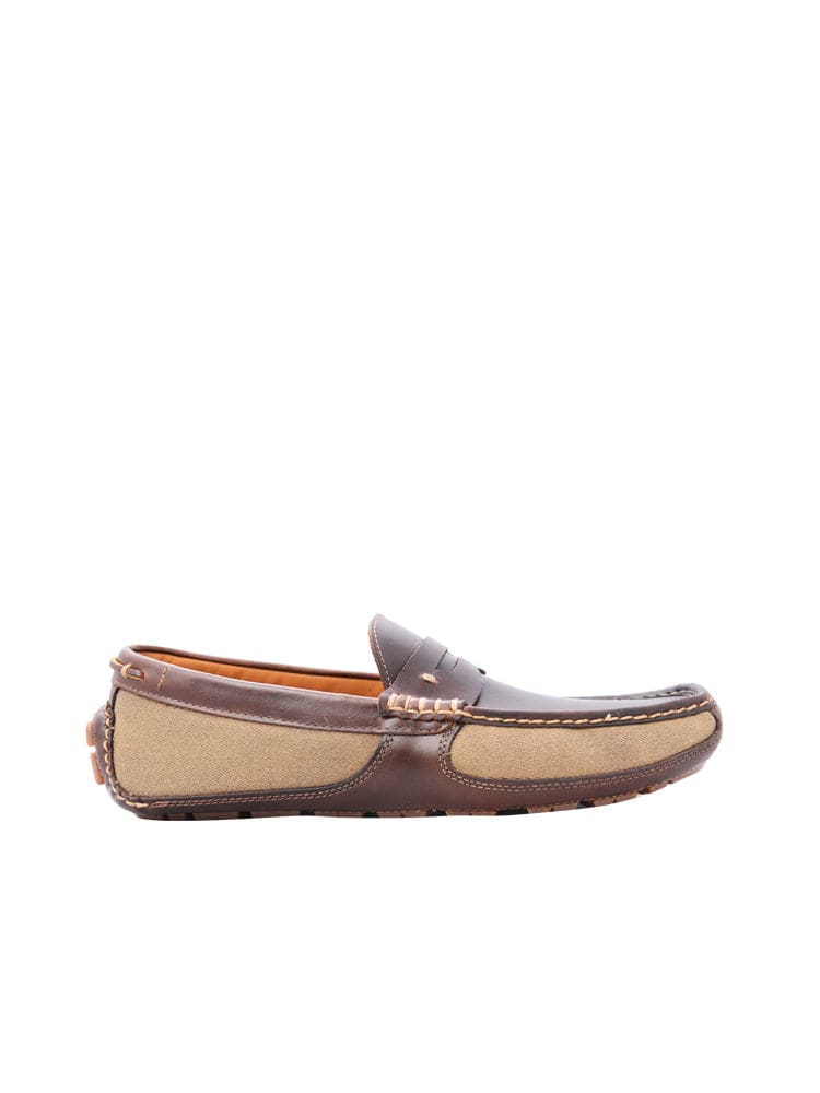 Trask Men's Derek Moccasin - Saint Bernard
